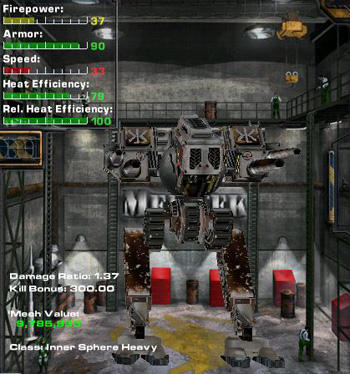 MechWarrior 4: Mercenaries - Heavy 'Mechs